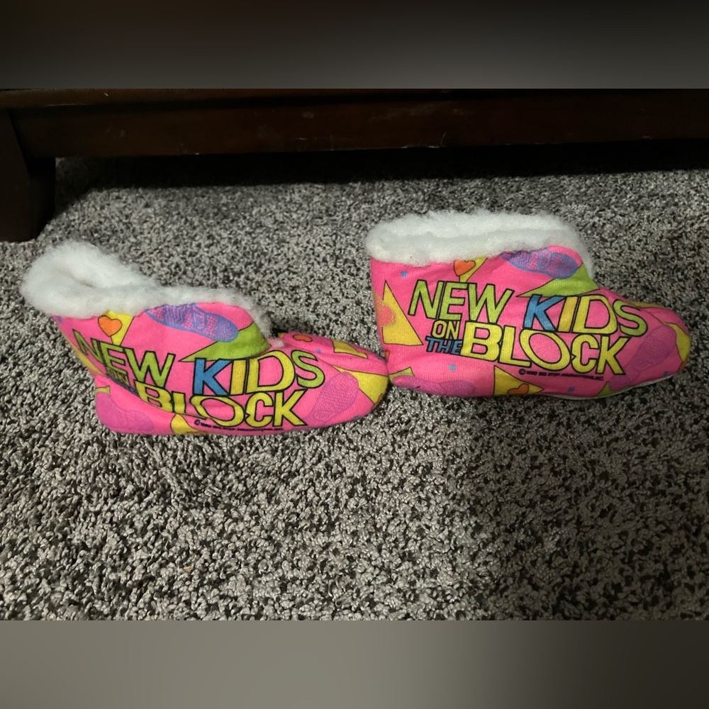 New old stock New Kids On The Block Slippers